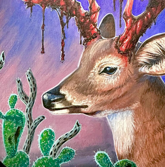 Traditional Art in progress