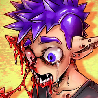 SCR Infected! Ouka [SplatSona] GORE