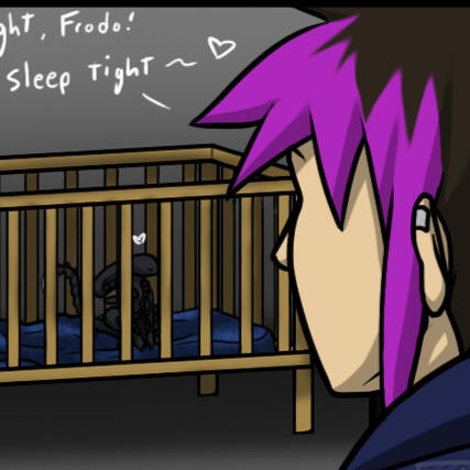 Frodo growing up