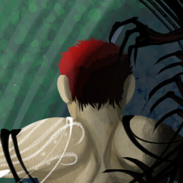 Dragon Age inspired card Aaron 1